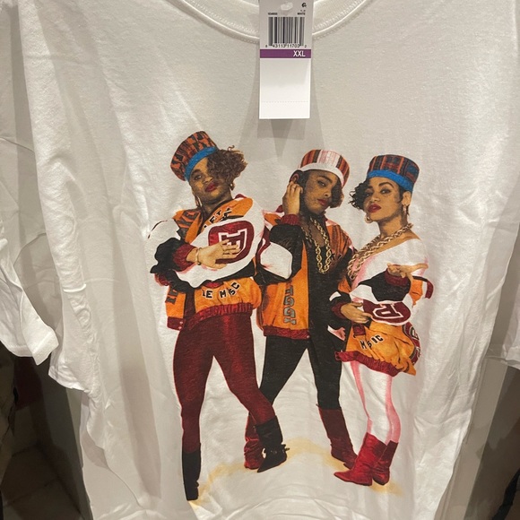 Alt N Tops - NWT - Salt-n-Pepa White Plus Size T Shirt